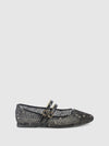 Sapatos com Fivela em Preto